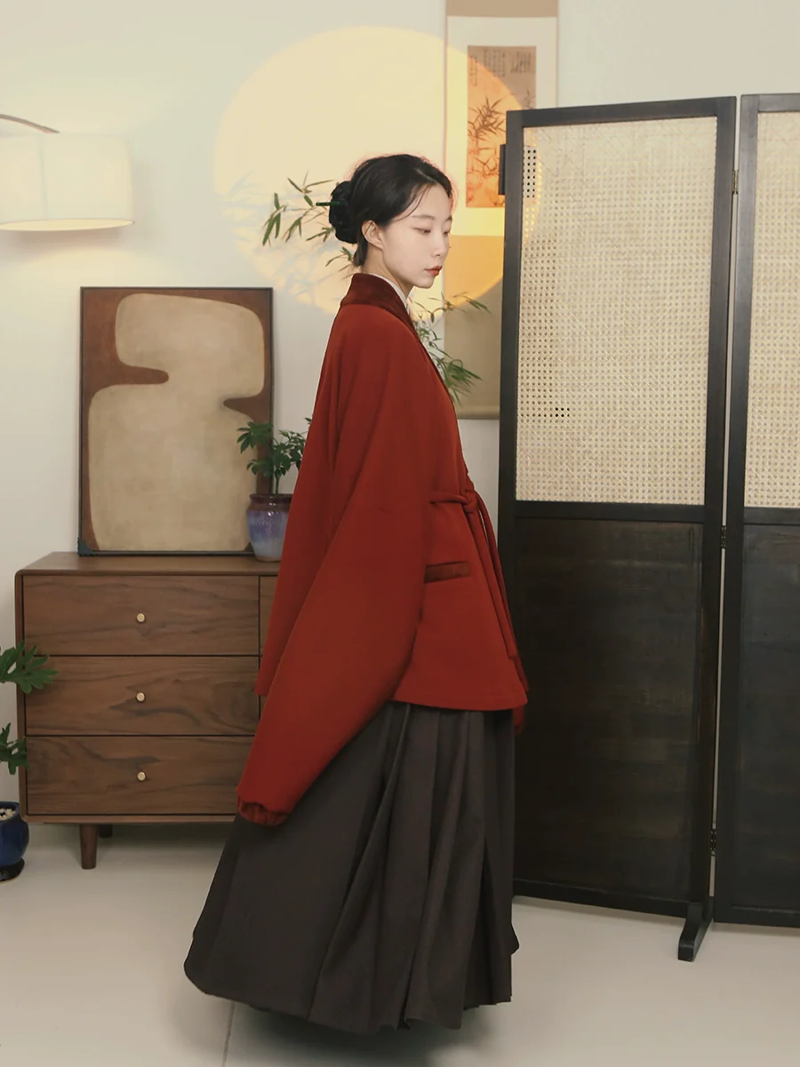 A'Huang 阿凰 Jiaoling Early Ming Modernized Winter Jacket - Image 5