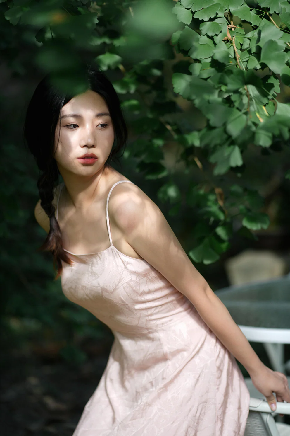 An Xiang 暗香 Distant Fragrance Modernized Song Dynasty Feijixiu & Baidiequn Set - Image 5