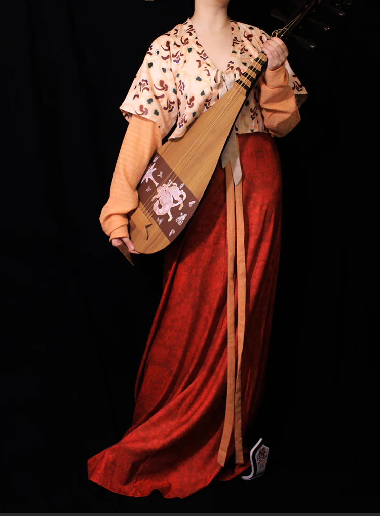 Astana 阿斯塔纳 Wu Zhou Tang Dynasty Restoration Hanfu - Image 4