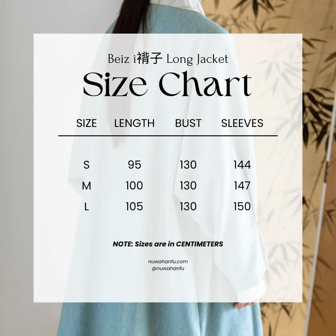 Azure 天蓝 Modernized Song Dynasty Beizi Lianpianqun Ruqun Set - Image 11