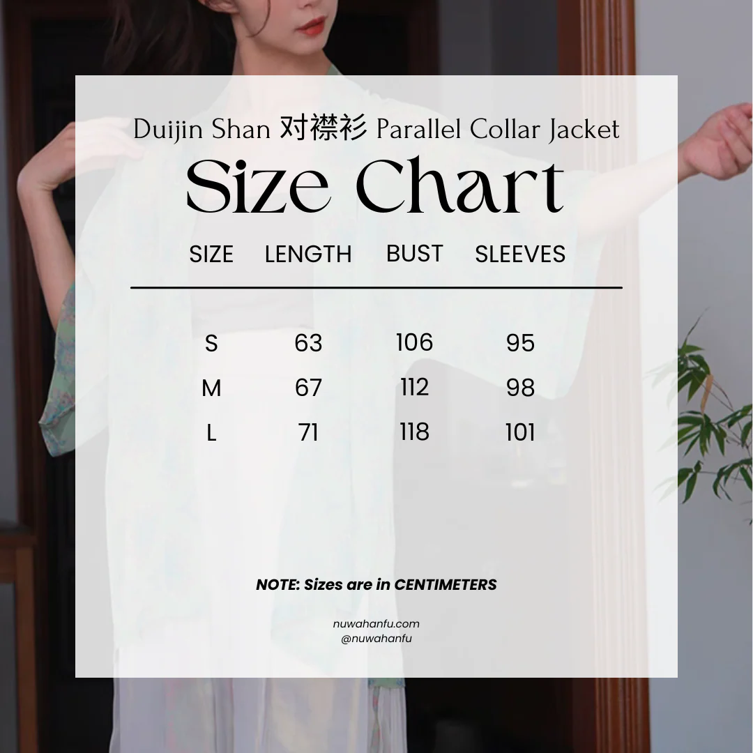 Bai Tao 白桃 White Peach Song Dynasty Banbi & Song Trousers Set - Image 9