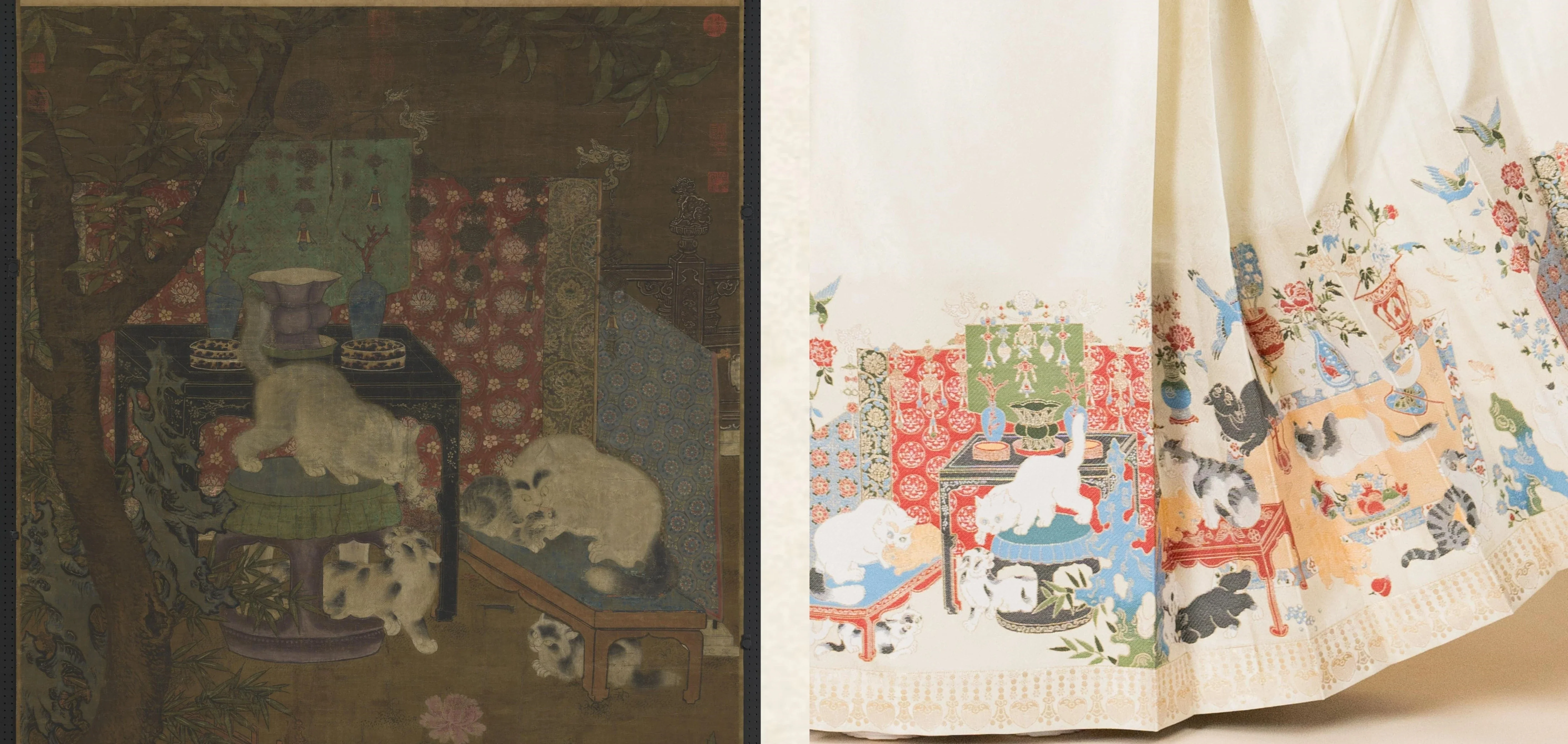 Baimao Fugui 百猫富贵 Hundred Wealthy Cats Mamian Skirt - Image 10