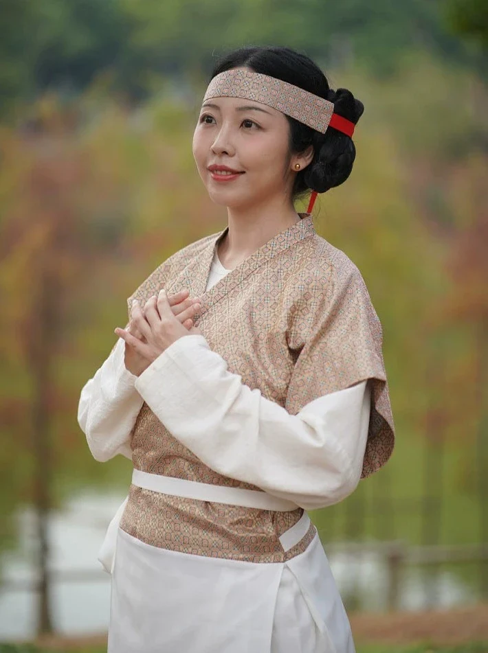 Banbi 半臂 Tang Dynasty Unisex Half Sleeve Shirt - Image 6