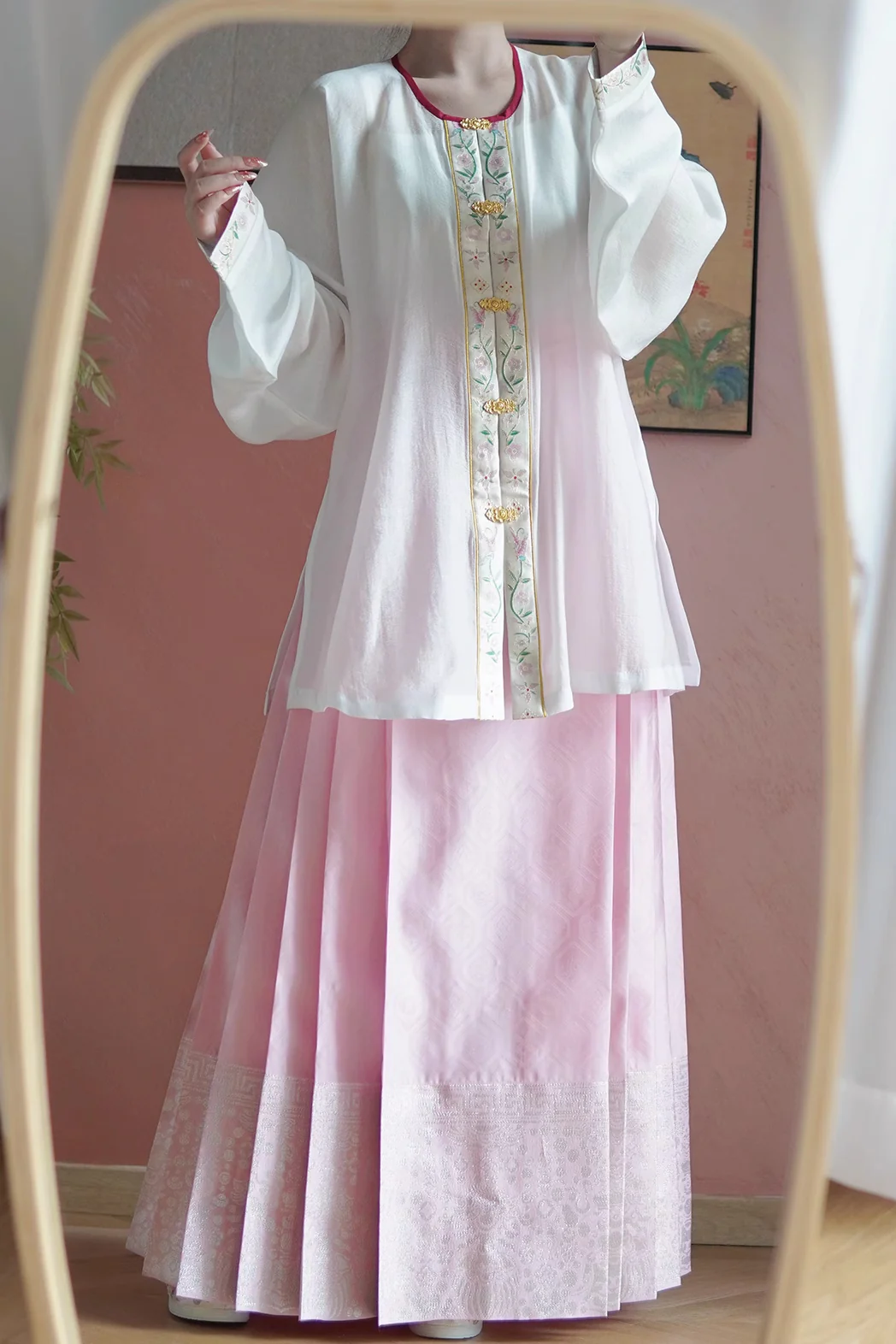 Bao Za 宝藏 Precious Treasures Ming Dynasty Mamian Skirt - Image 14