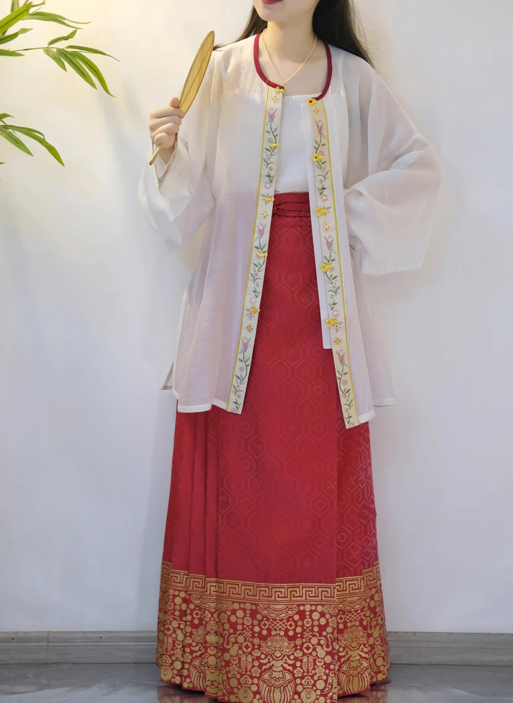 Bao Za 宝藏 Precious Treasures Ming Dynasty Mamian Skirt - Image 18