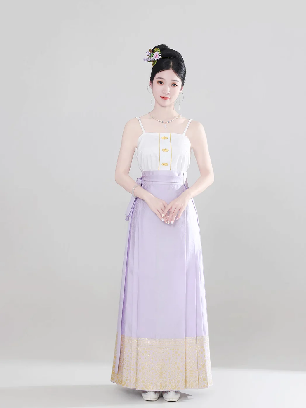 Bao Za 宝藏 Precious Treasures Ming Dynasty Mamian Skirt - Image 9