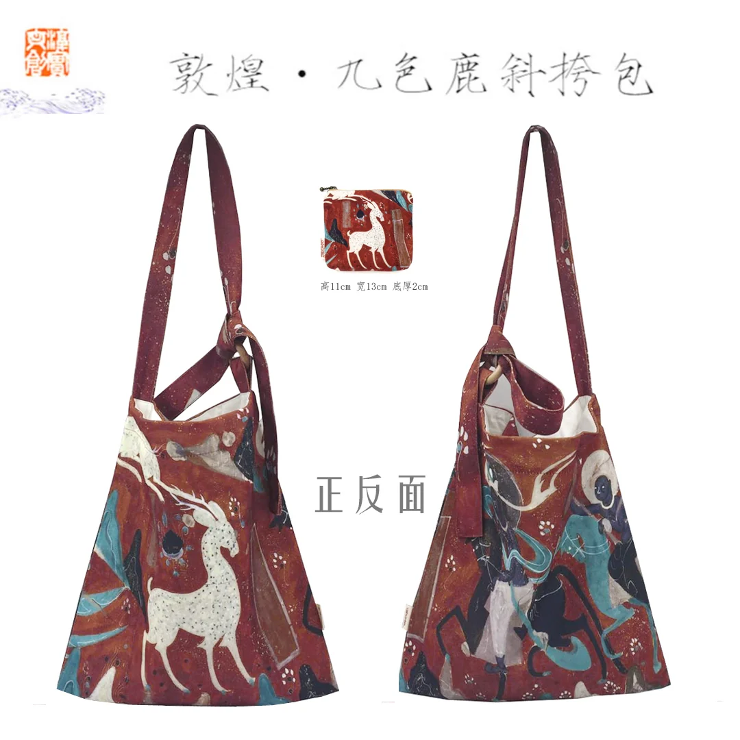 Bi Hua 壁画 Dunhuang Mural Tote Bag - Image 14