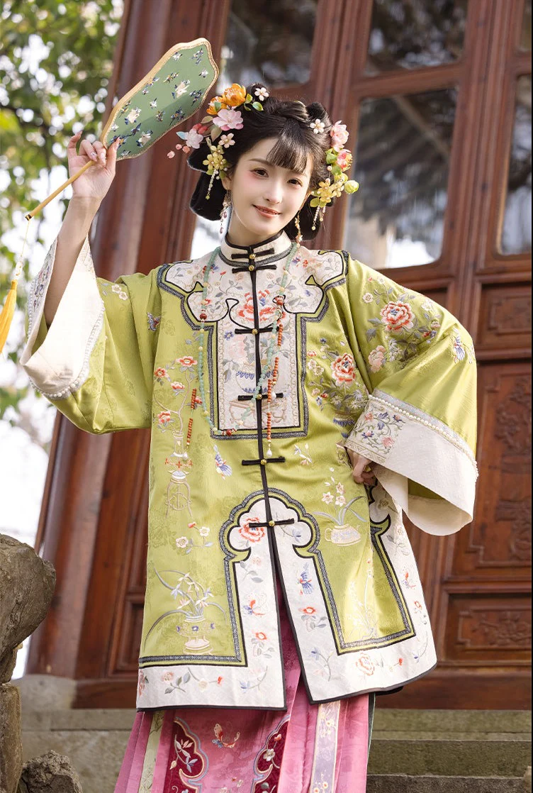 Bi Ying 碧影 Jade Shadow Qing Han Modernized Set - Image 9
