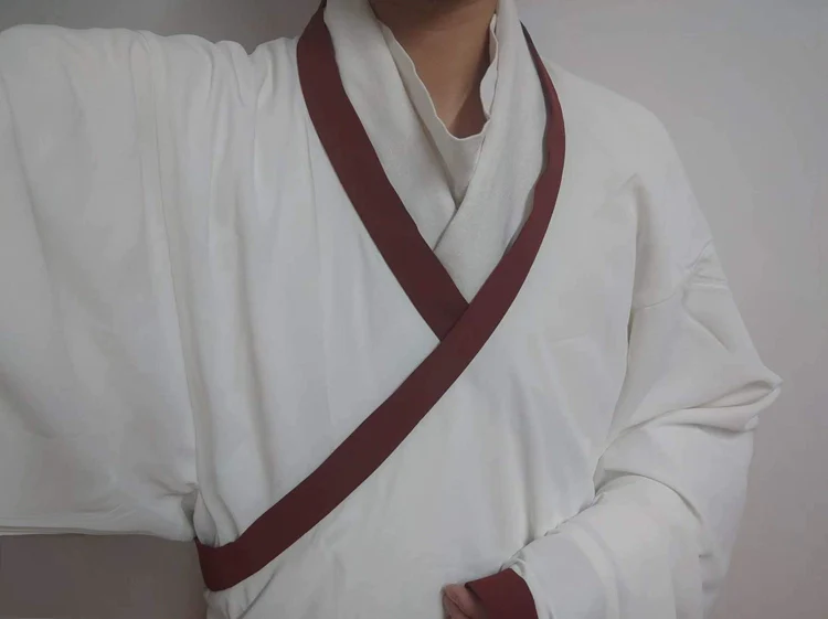 Bing Mayong 兵马俑 Terracotta Warrior Han Dynasty Uniform Restoration Cotton & Linen Zhiju Robe - Image 7