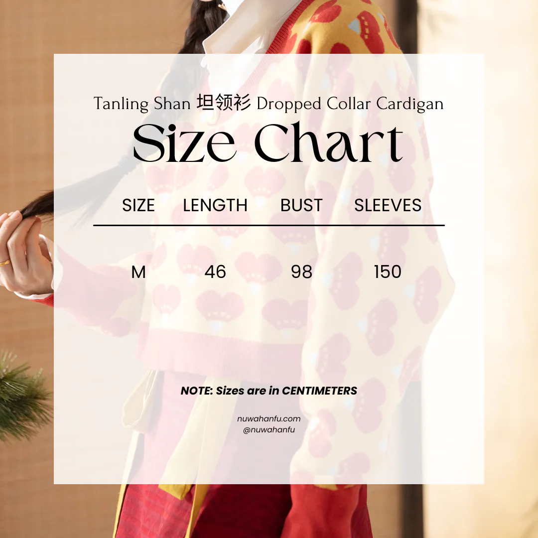 Bleeding Hearts 血心 Modernized Tang Dynasty Tanling Knit Cardigan - Image 14