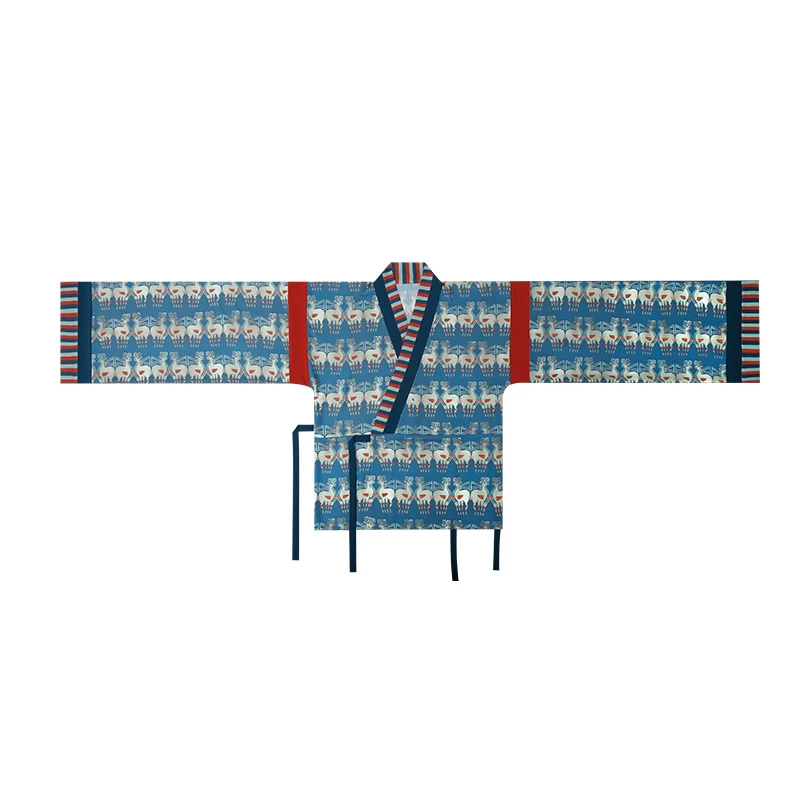 Blue Moon Sheep 月蓝双羊 Northern Jin Dynasty Hanfu - Image 13
