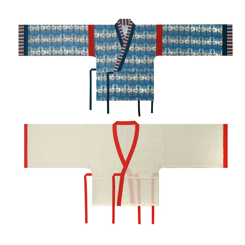 Blue Moon Sheep 月蓝双羊 Northern Jin Dynasty Hanfu - Image 16