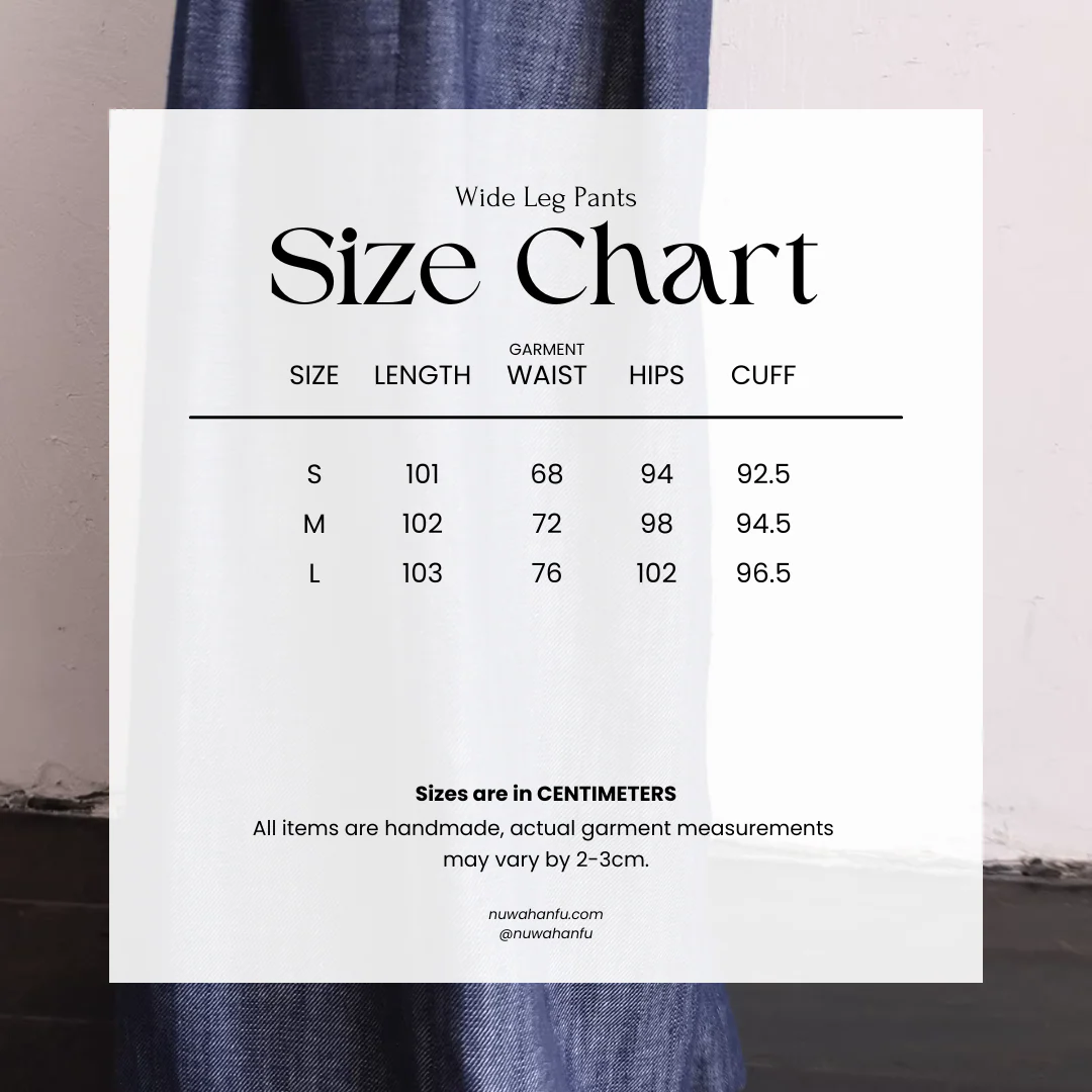Cai Xing 裁行 Tailored Moves New Chinese Style Cotton Linen Extra Wide Leg Jeans - Image 14