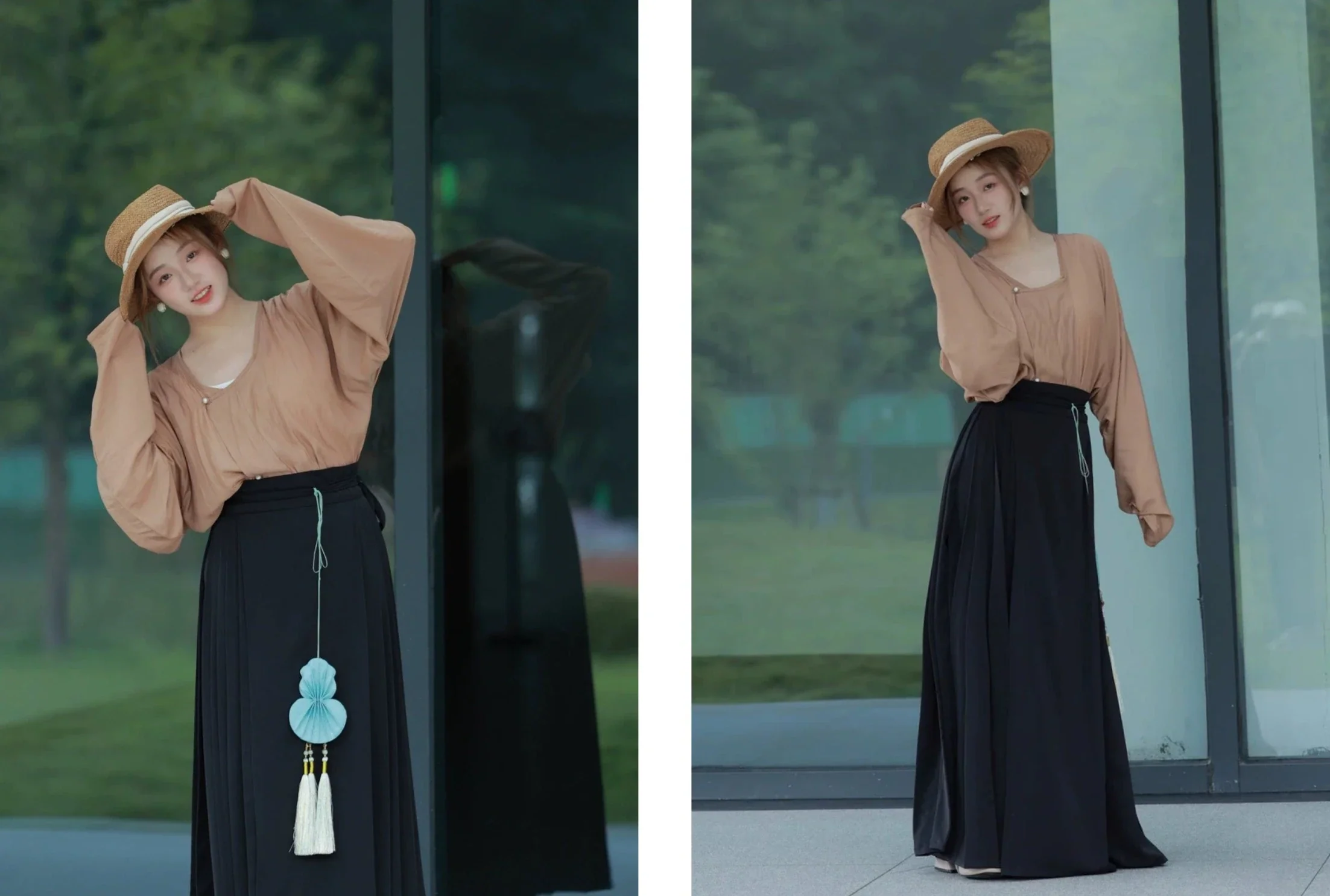Caiqun 彩裙 Multi Color Basics Baidiequn Skirt - Image 12
