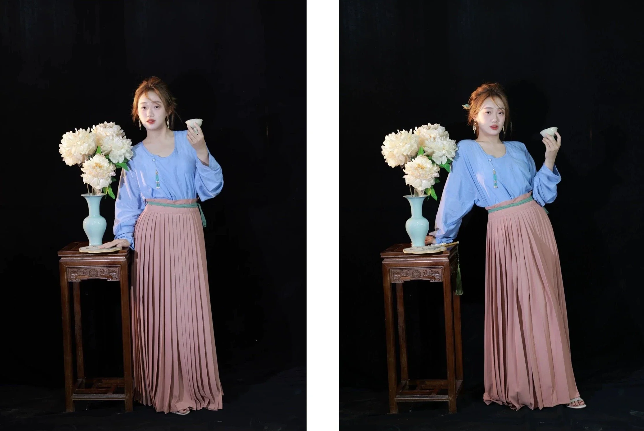 Caiqun 彩裙 Multi Color Basics Baidiequn Skirt - Image 15