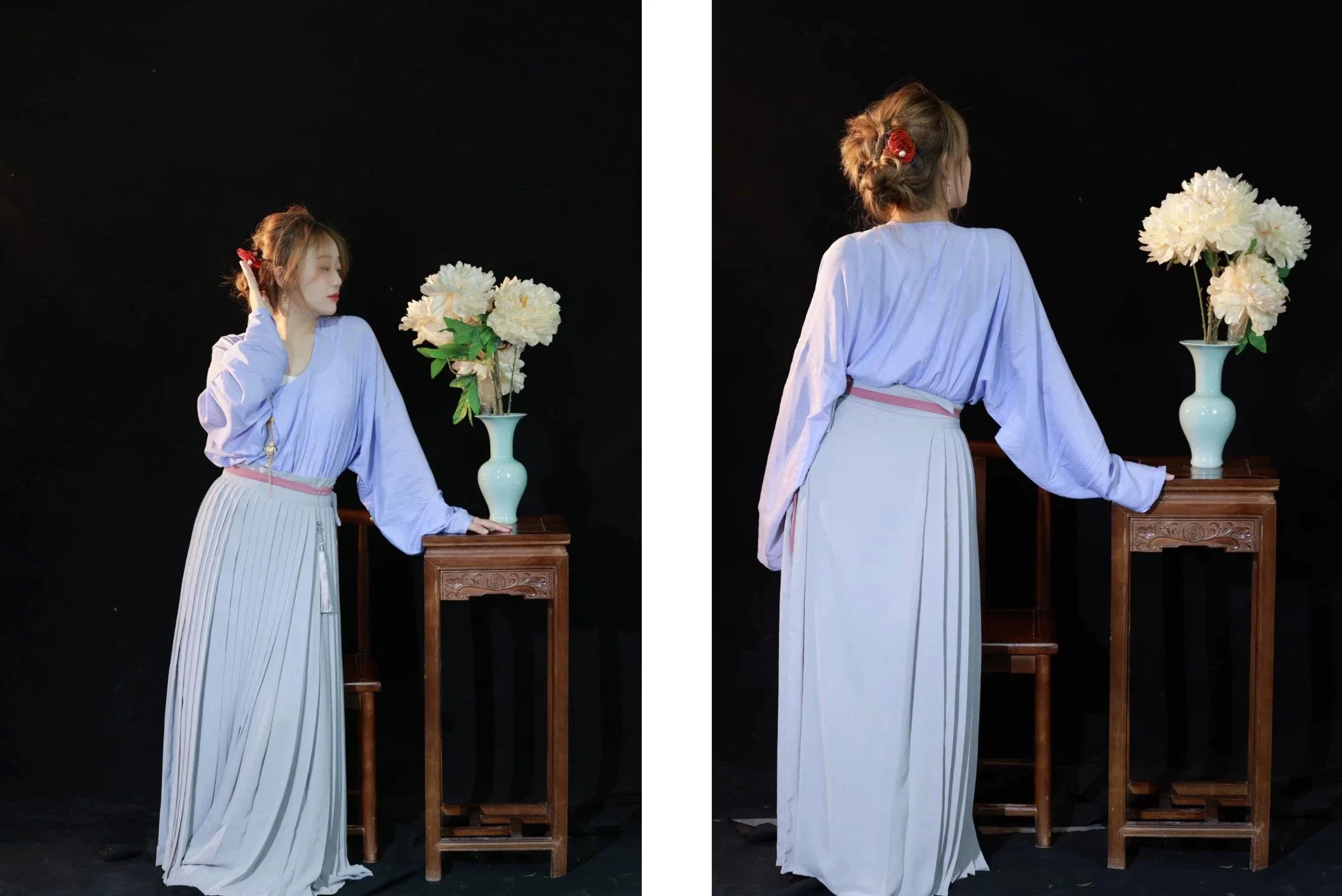 Caiqun 彩裙 Multi Color Basics Baidiequn Skirt - Image 17