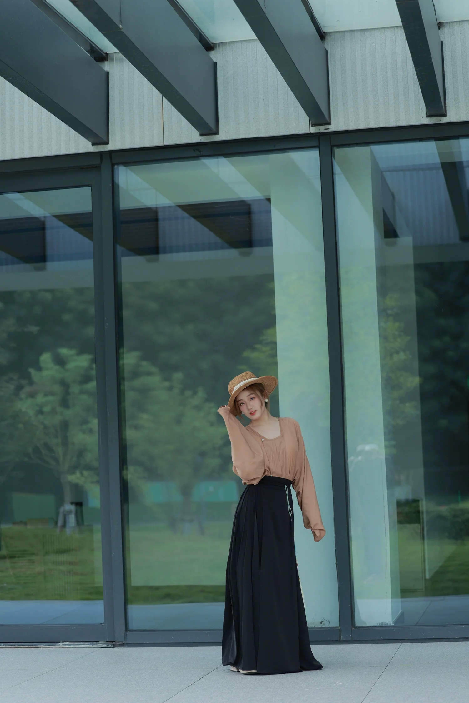 Caiqun 彩裙 Multi Color Basics Baidiequn Skirt - Image 3