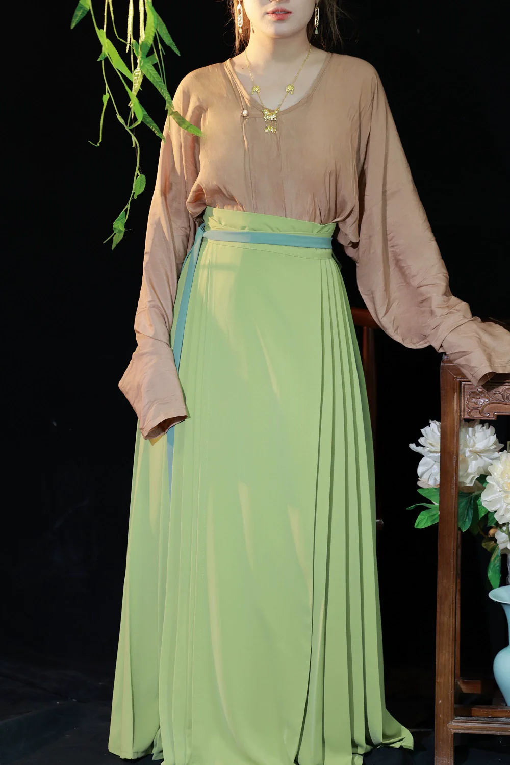 Caiqun 彩裙 Multi Color Basics Baidiequn Skirt - Image 6