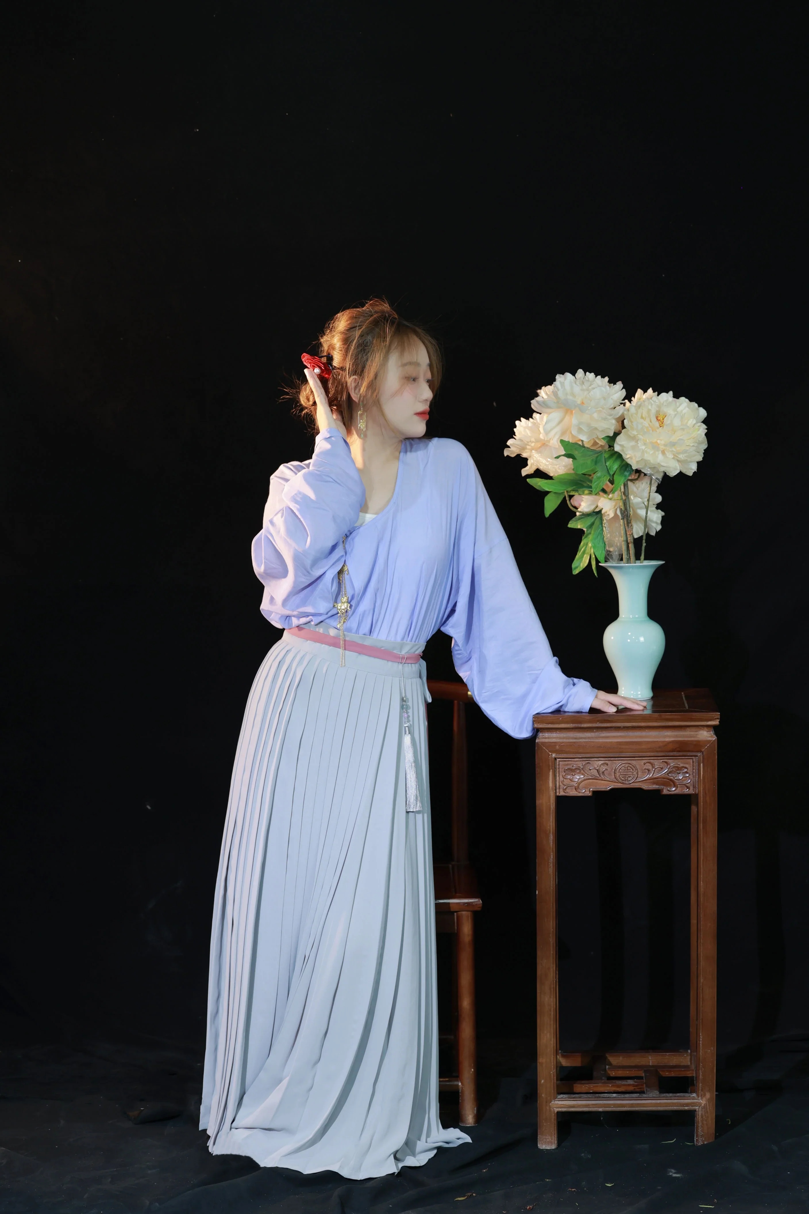 Caiqun 彩裙 Multi Color Basics Baidiequn Skirt - Image 8