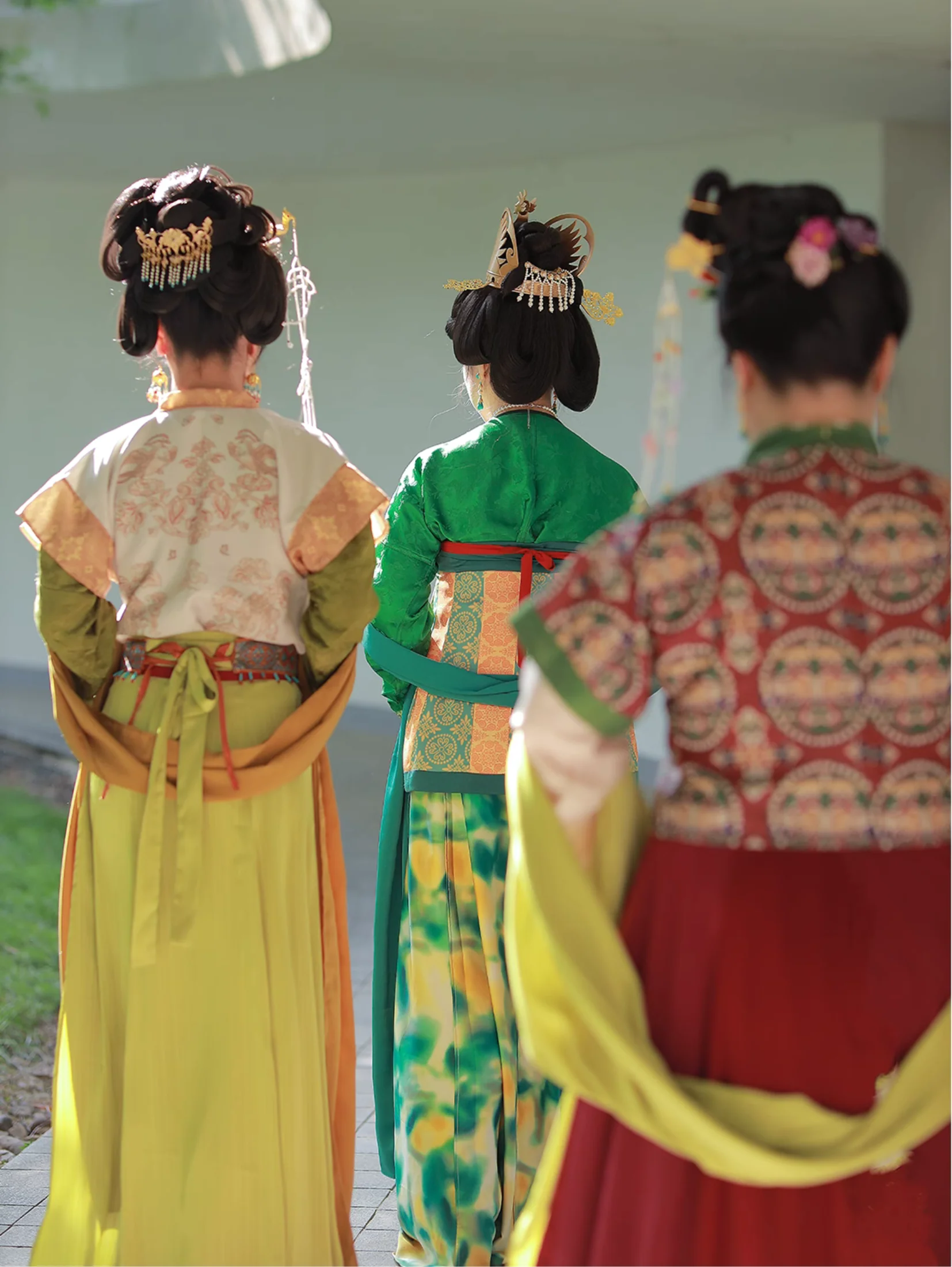 Cang Yuan 沧源 Early Tang Restoration Banbi Poqun Ruqun Set - Image 6