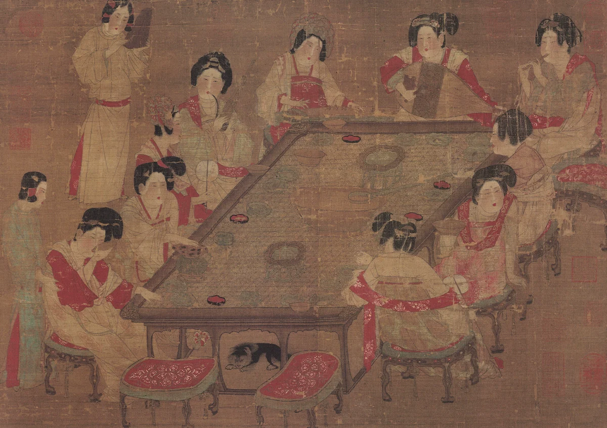 Cehai 策海 Tang Dynasty Embroidered Hezi Restoration Qixiong Ruqun Set - Image 10