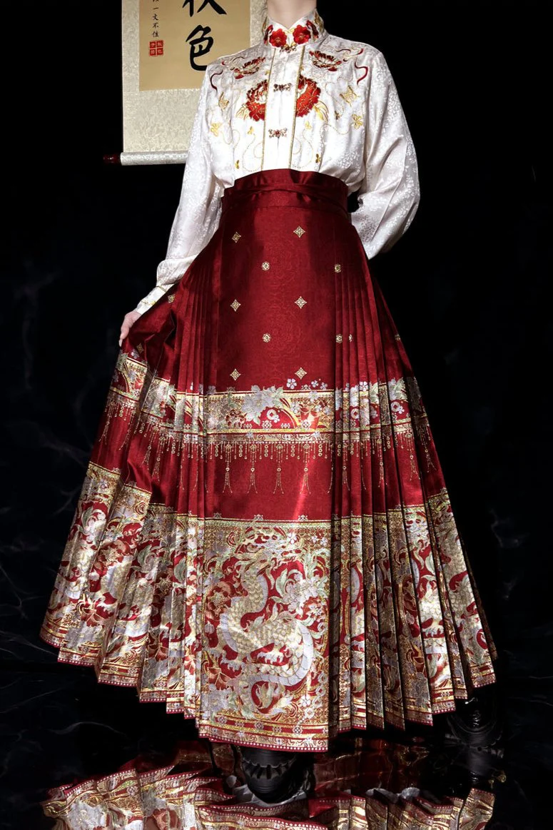 Chen Long 辰龙 Sun Dragon Ming Dynasty Mamian Skirt - Image 8