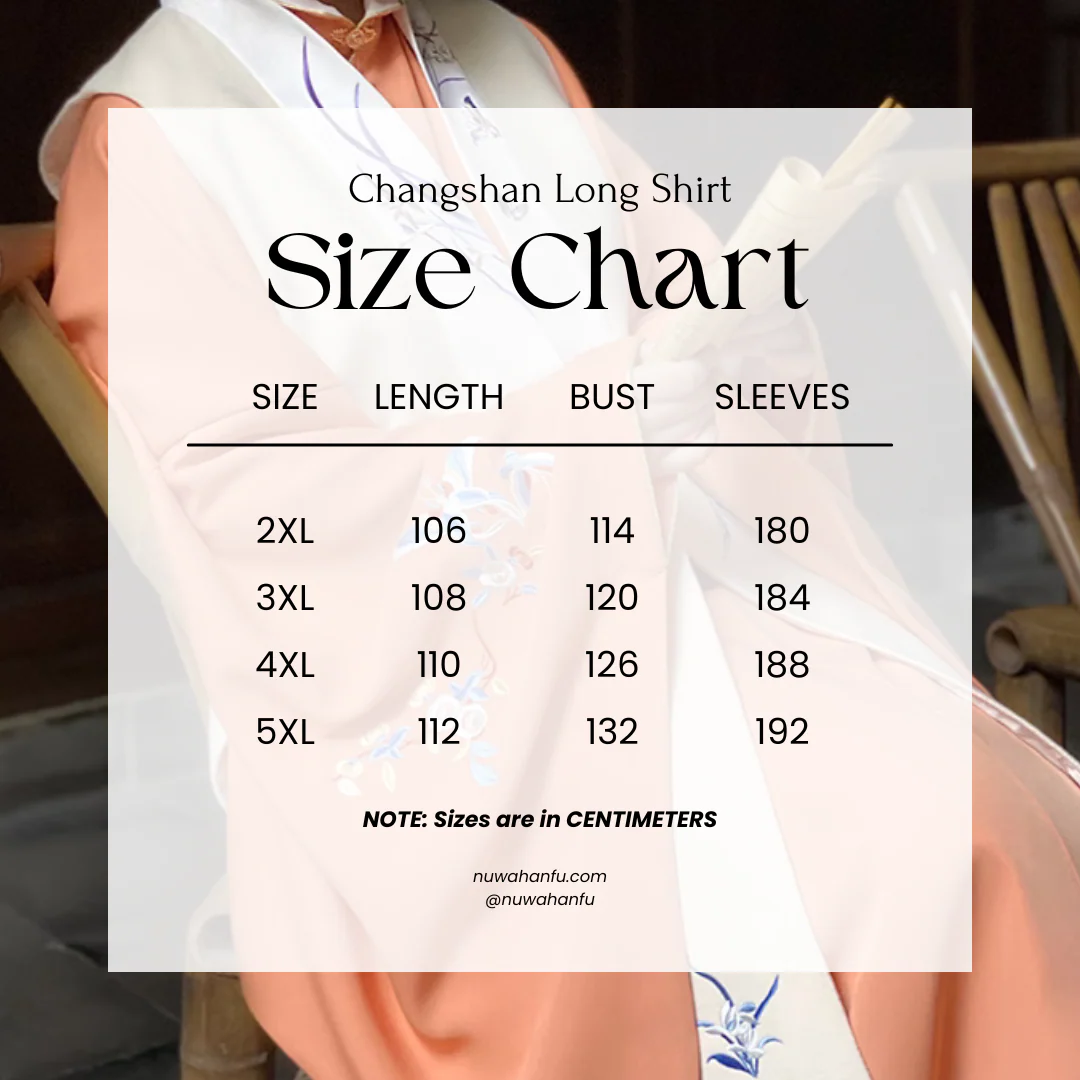 Chengzi 橙子 Late Ming Plus Size Embroidered Bijia Vest - Image 9