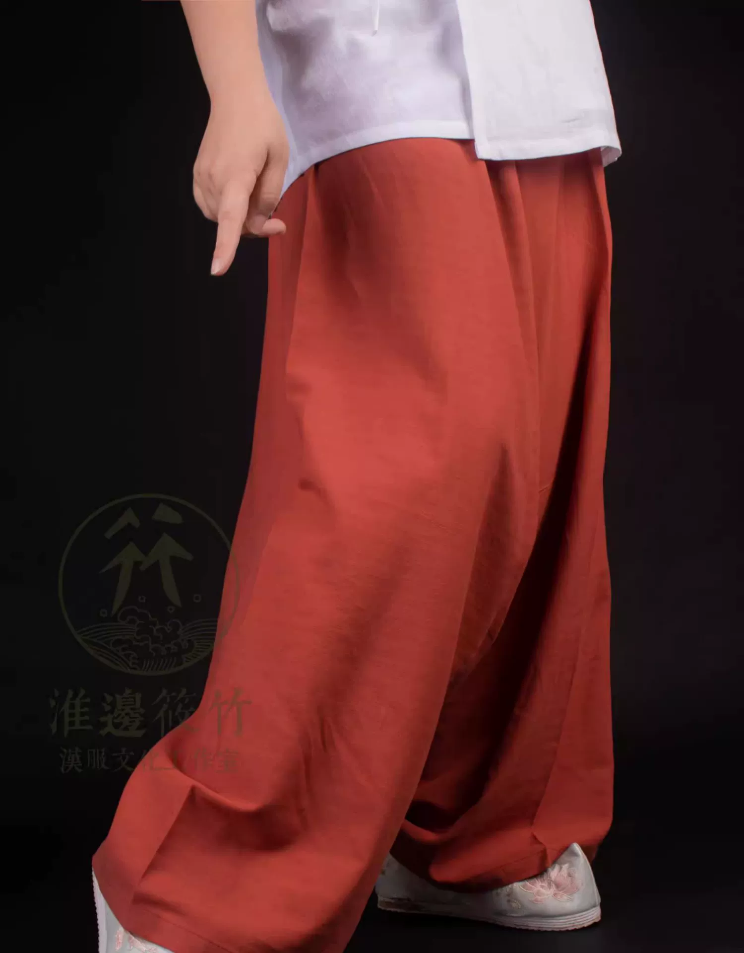 Da Ku 大裤 Cotton Men's Ming Dynasty Trousers - Image 7
