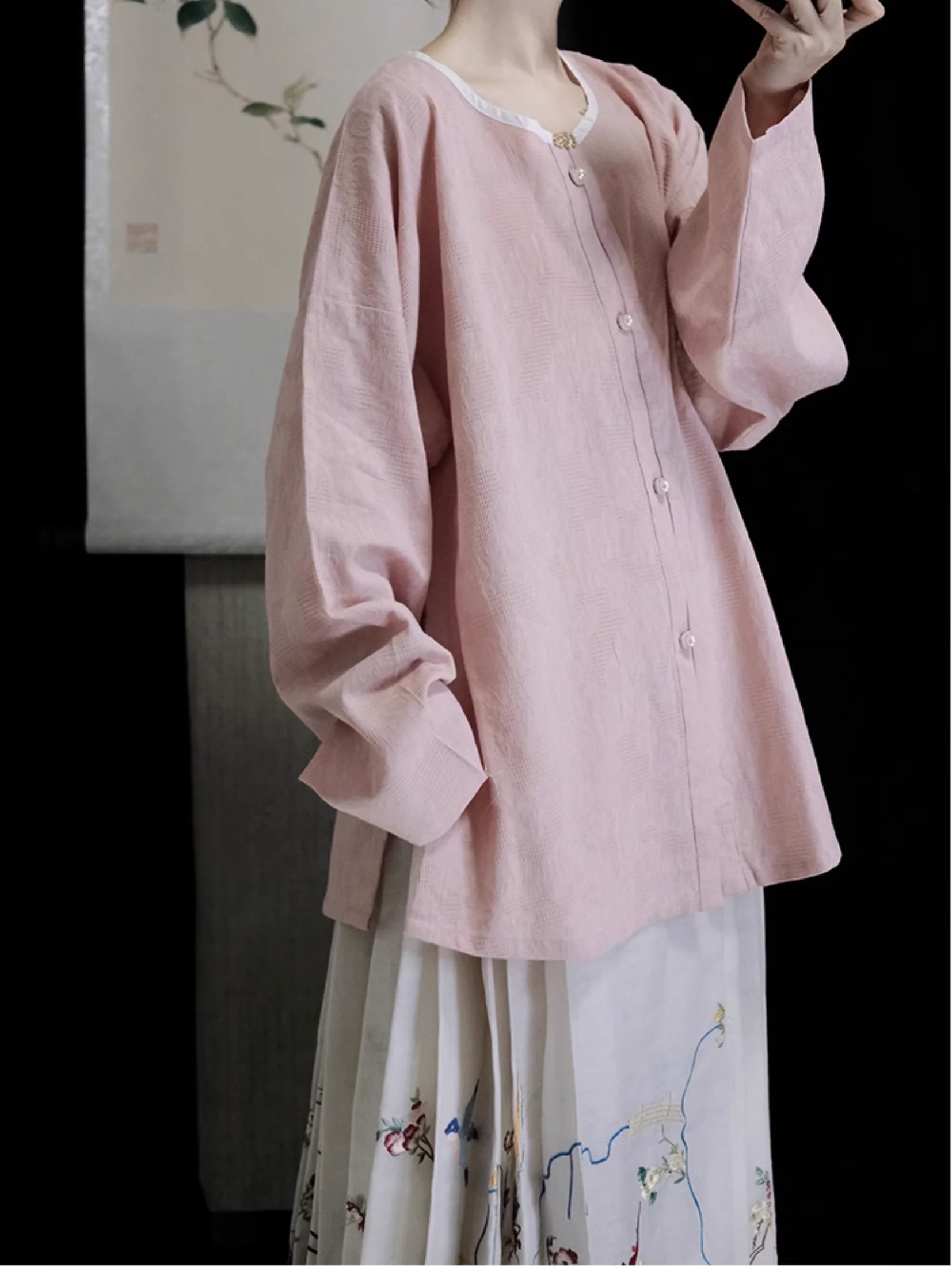 Dan Ta 蛋挞 Egg Tart Ming Dynasty Yuanling Shan Pure Cotton Top - Image 10