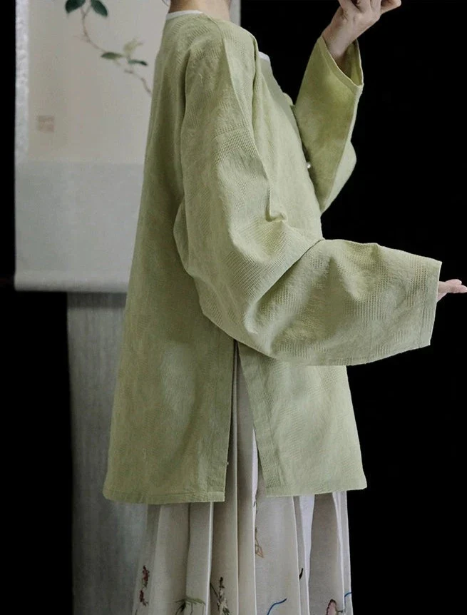 Dan Ta 蛋挞 Egg Tart Ming Dynasty Yuanling Shan Pure Cotton Top - Image 12