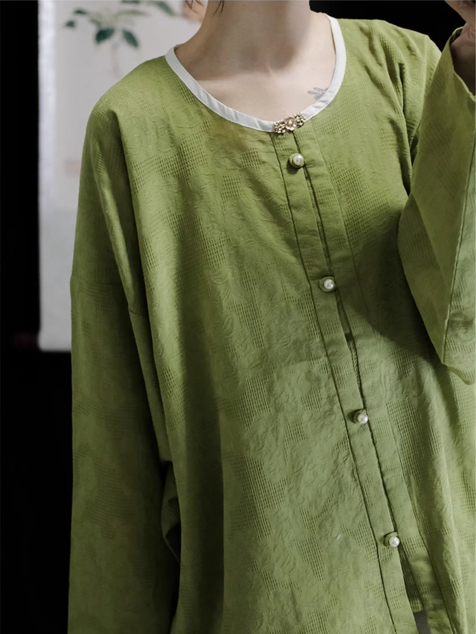 Dan Ta 蛋挞 Egg Tart Ming Dynasty Yuanling Shan Pure Cotton Top - Image 14