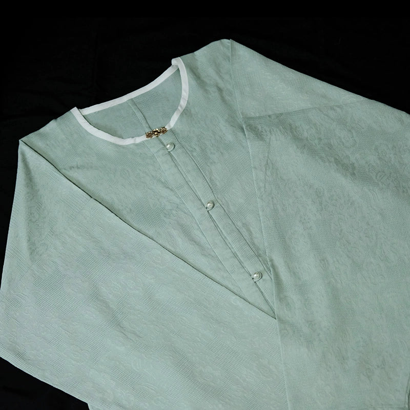 Dan Ta 蛋挞 Egg Tart Ming Dynasty Yuanling Shan Pure Cotton Top - Image 19