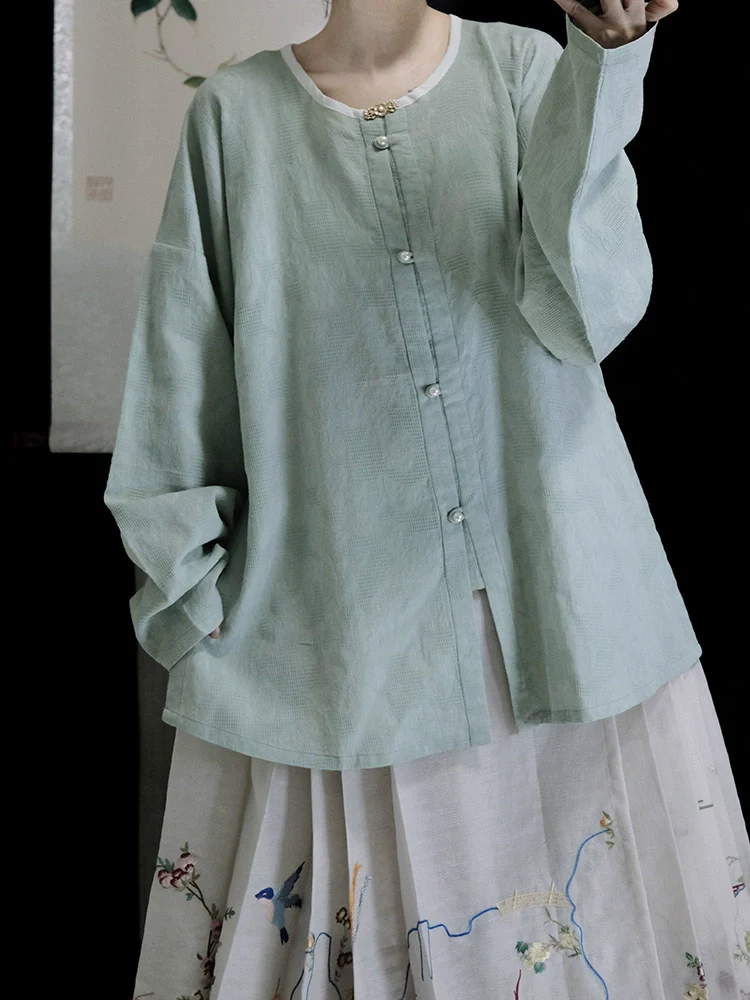 Dan Ta 蛋挞 Egg Tart Ming Dynasty Yuanling Shan Pure Cotton Top - Image 2