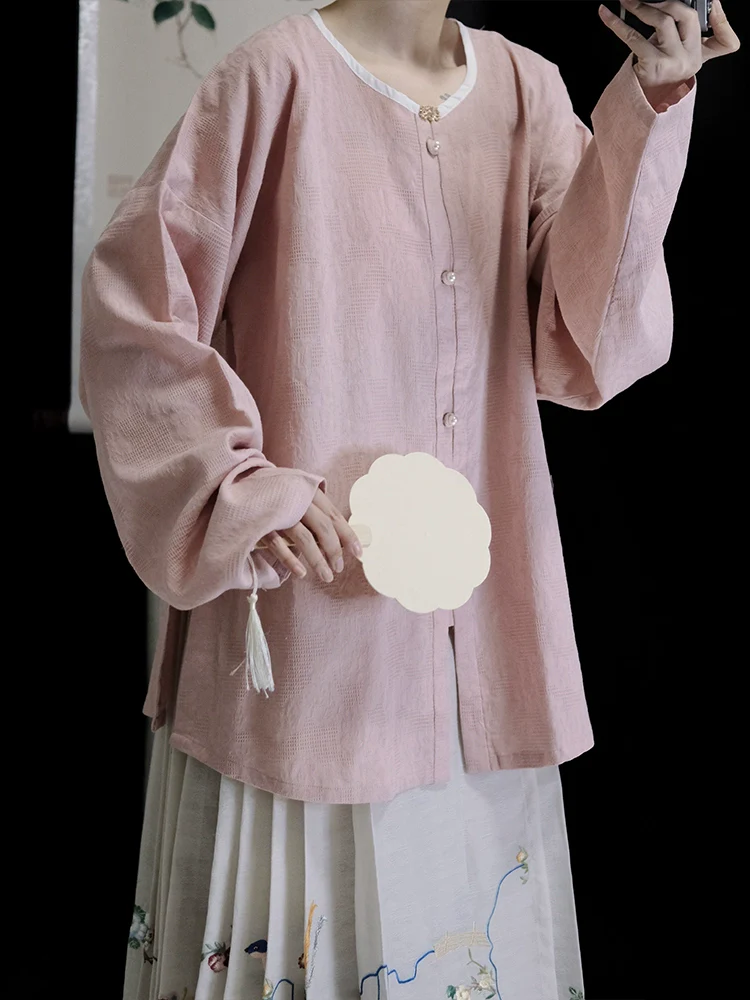 Dan Ta 蛋挞 Egg Tart Ming Dynasty Yuanling Shan Pure Cotton Top - Image 3