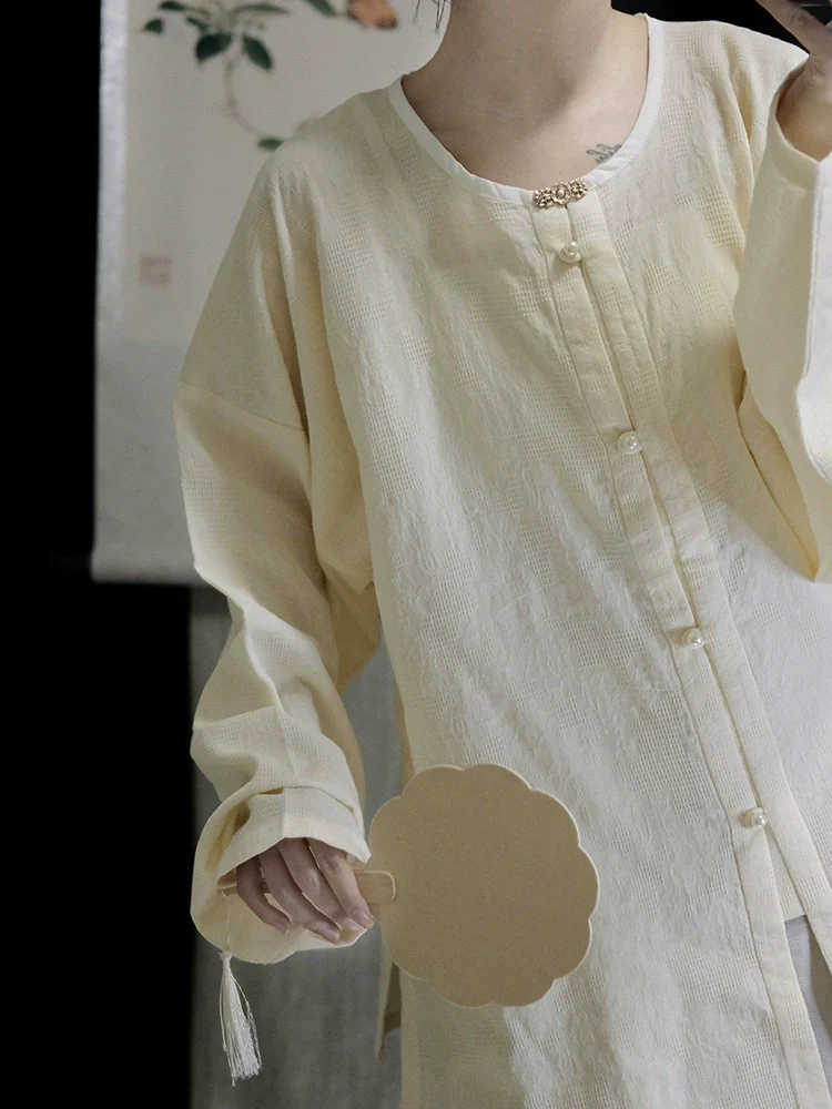 Dan Ta 蛋挞 Egg Tart Ming Dynasty Yuanling Shan Pure Cotton Top - Image 4