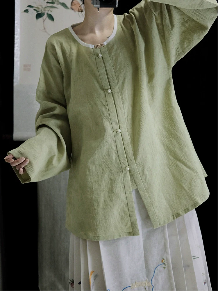 Dan Ta 蛋挞 Egg Tart Ming Dynasty Yuanling Shan Pure Cotton Top - Image 5