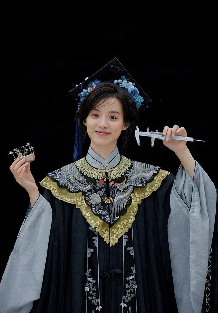 Danfeng Chaoyang 丹凤朝阳 Dawning Phoenix Individual Lace Variety Cloud Collars - Image 2