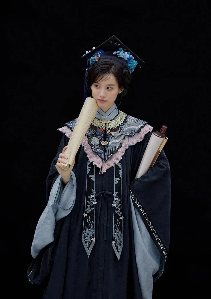 Danfeng Chaoyang 丹凤朝阳 Dawning Phoenix Individual Lace Variety Cloud Collars - Image 3