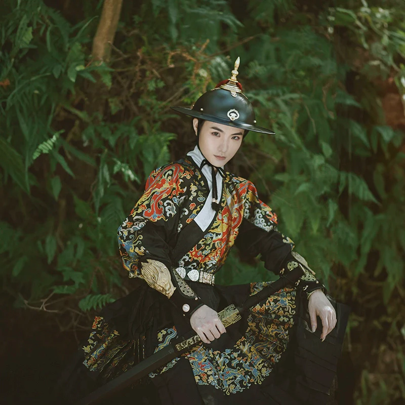 Dao 刀 Sword Ming Dynasty Men's & Unisex Feiyufu Tieli Warrior's Robe - Image 2