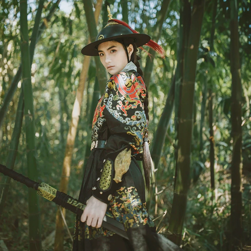 Dao 刀 Sword Ming Dynasty Men's & Unisex Feiyufu Tieli Warrior's Robe - Image 3