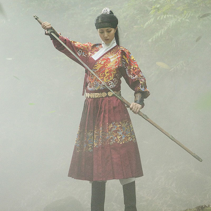 Dao 刀 Sword Ming Dynasty Men's & Unisex Feiyufu Tieli Warrior's Robe - Image 6