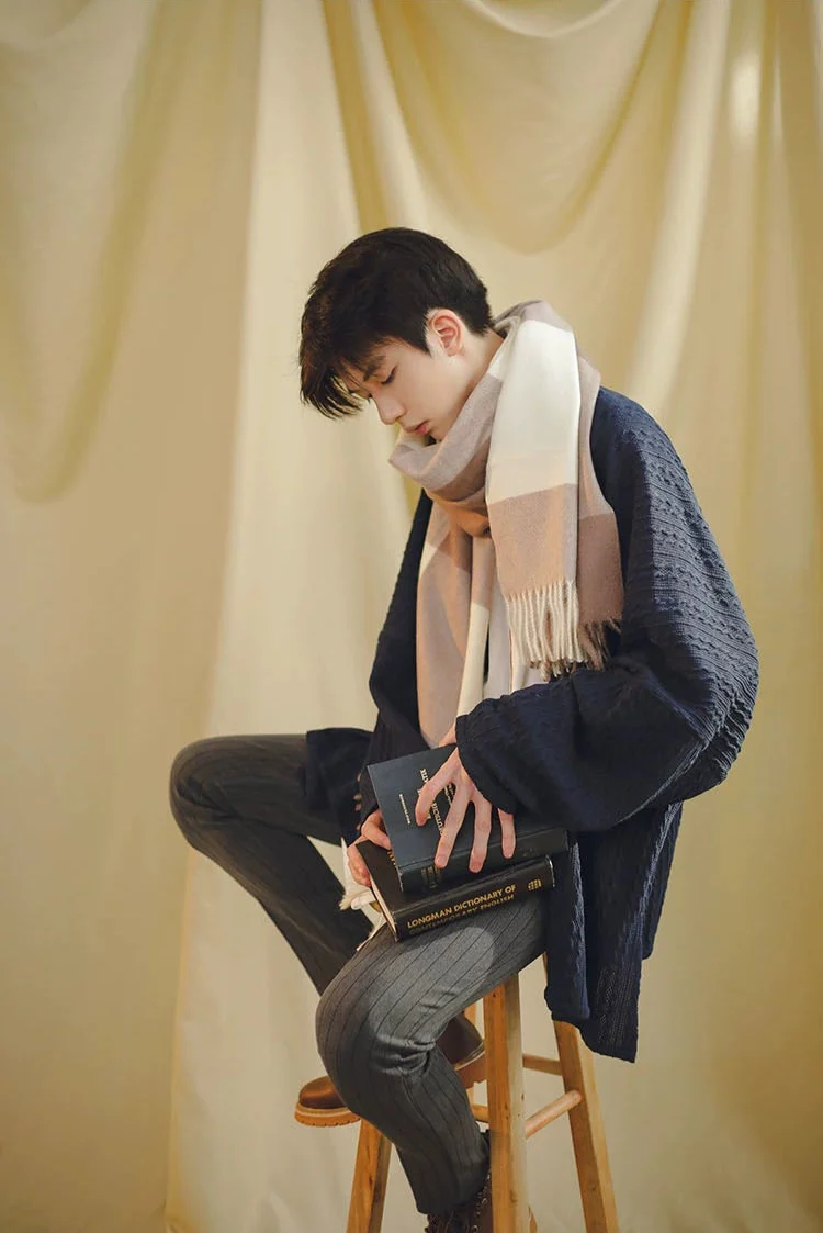 Dou Jiang 豆浆 Soy Milk Modernized Song Unisex Feijixiu Arrow Sleeve Knit Cardigan - Image 6