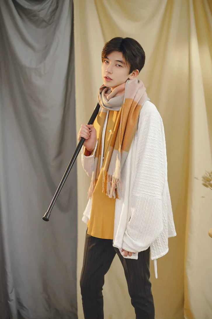 Dou Jiang 豆浆 Soy Milk Modernized Song Unisex Feijixiu Arrow Sleeve Knit Cardigan - Image 7