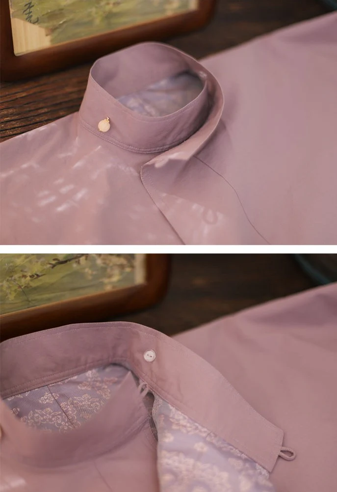 Lang Màn 浪漫 Modernized Tang Dynasty Reversible Yuanlingpao Trench Coat - Image 10