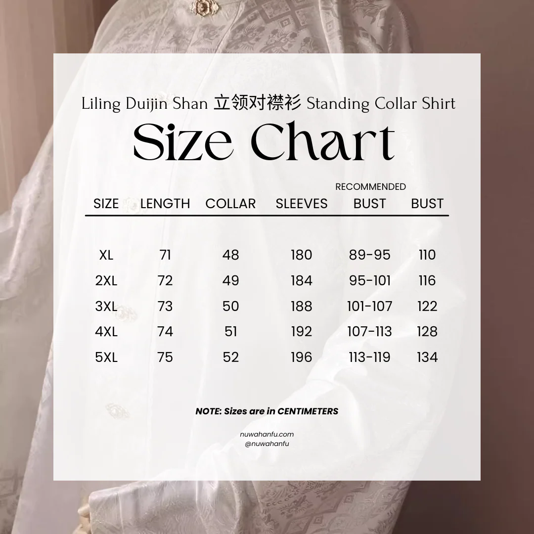 Doufu 豆腐 Tofu Ming Dynasty Plus Size Satin Liling Duijin Pipa Sleeve Top - Image 7
