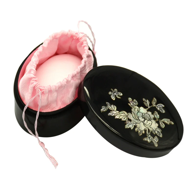 Duck Egg Powder 鸭蛋香粉 Xie Fuchun Traditional Makeup Fragrant Pressed Powder - Light Rose - Image 10