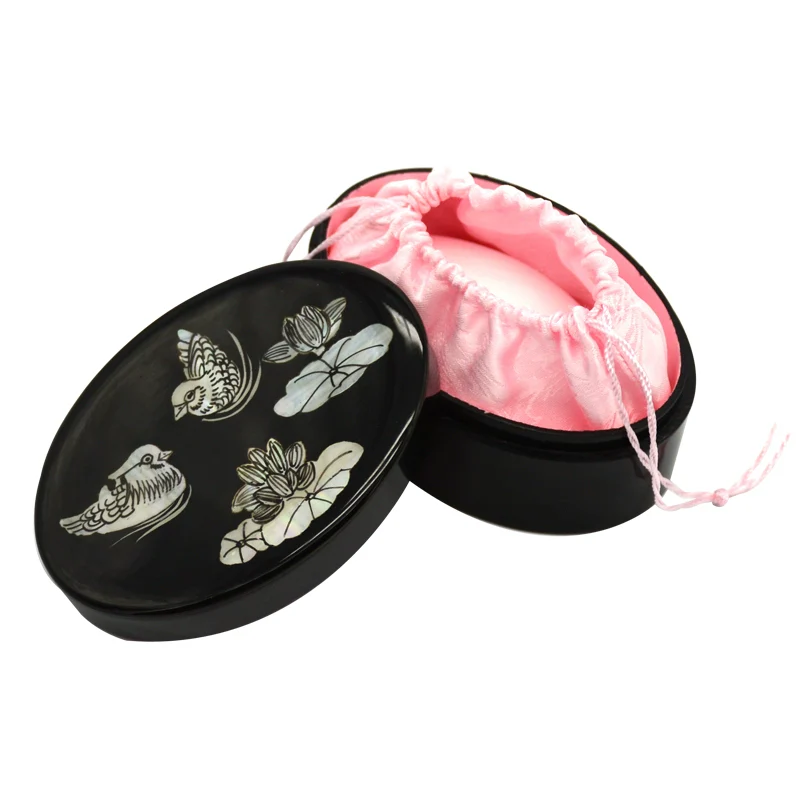 Duck Egg Powder 鸭蛋香粉 Xie Fuchun Traditional Makeup Fragrant Pressed Powder - Light Rose - Image 11