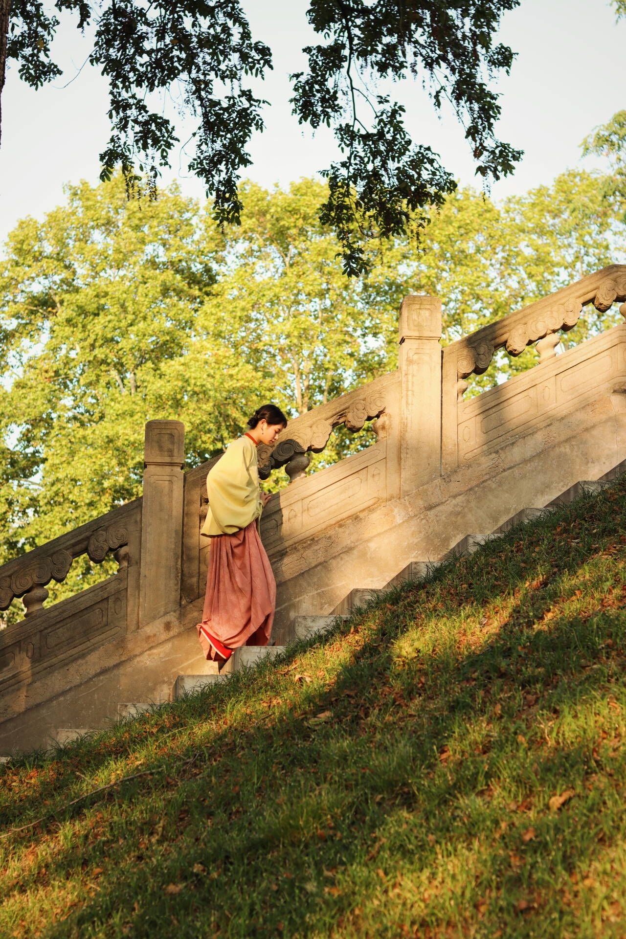 Egg Yolk 熟蛋 Ming Dynasty Contrast Collar Pipa Sleeves Liling Duijin Shirt - Image 15