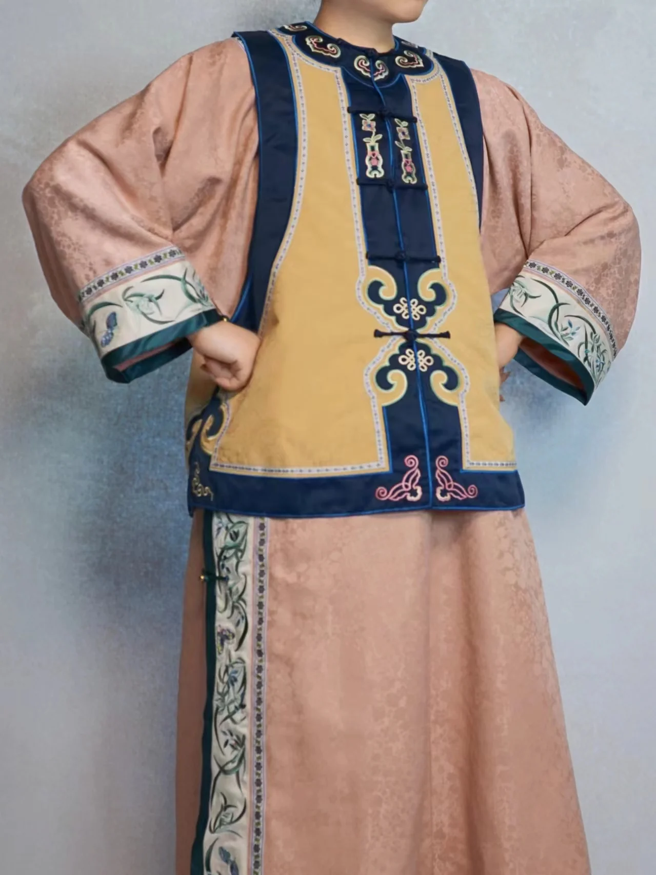Er Chuang 二创 Second Creation Qing Dynasty Parallel Panel Majia Rider's Vest - Image 13