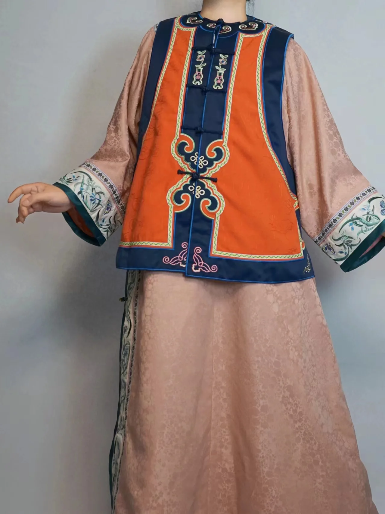 Er Chuang 二创 Second Creation Qing Dynasty Parallel Panel Majia Rider's Vest - Image 14